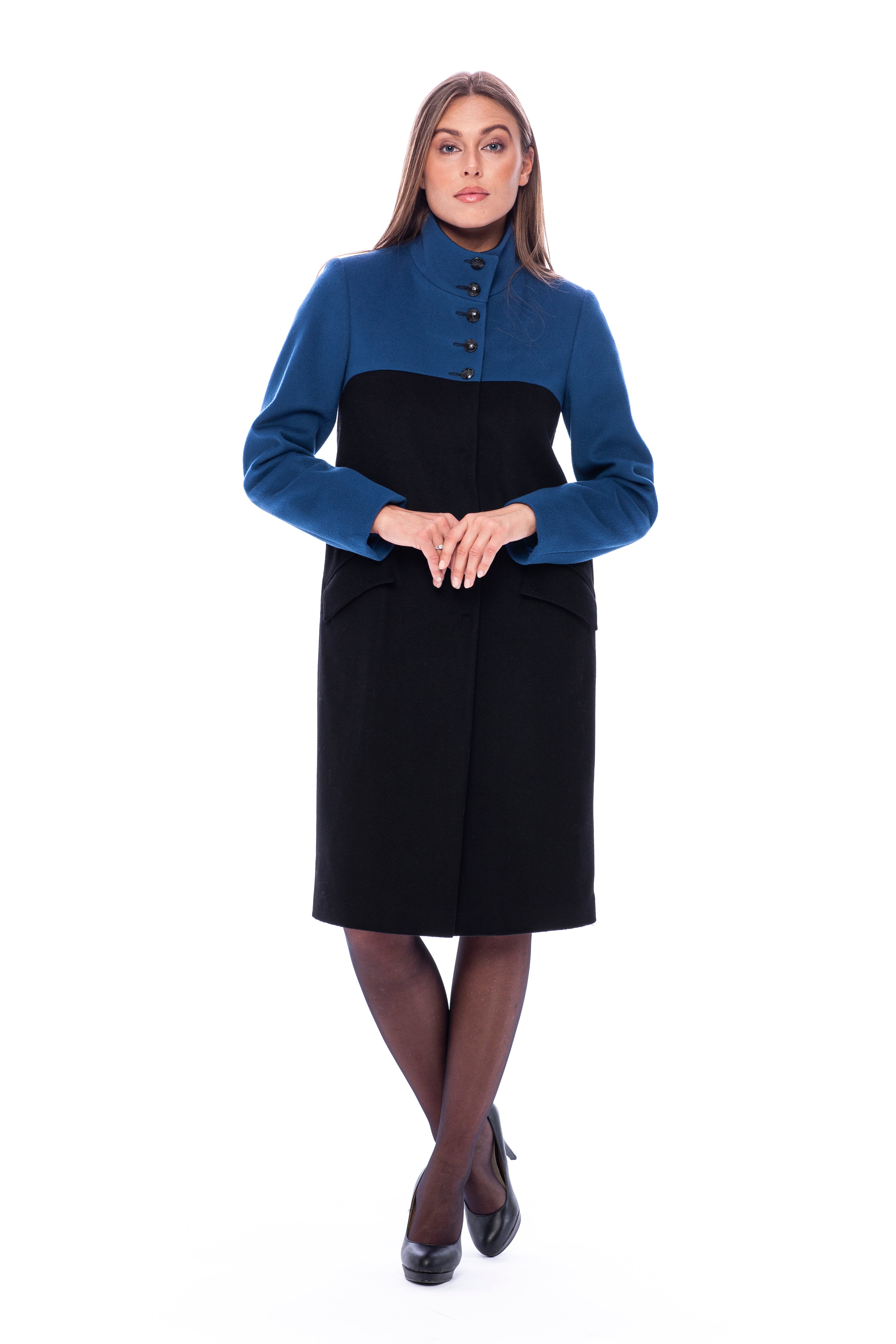 Vilnonis paltas „Ellie“