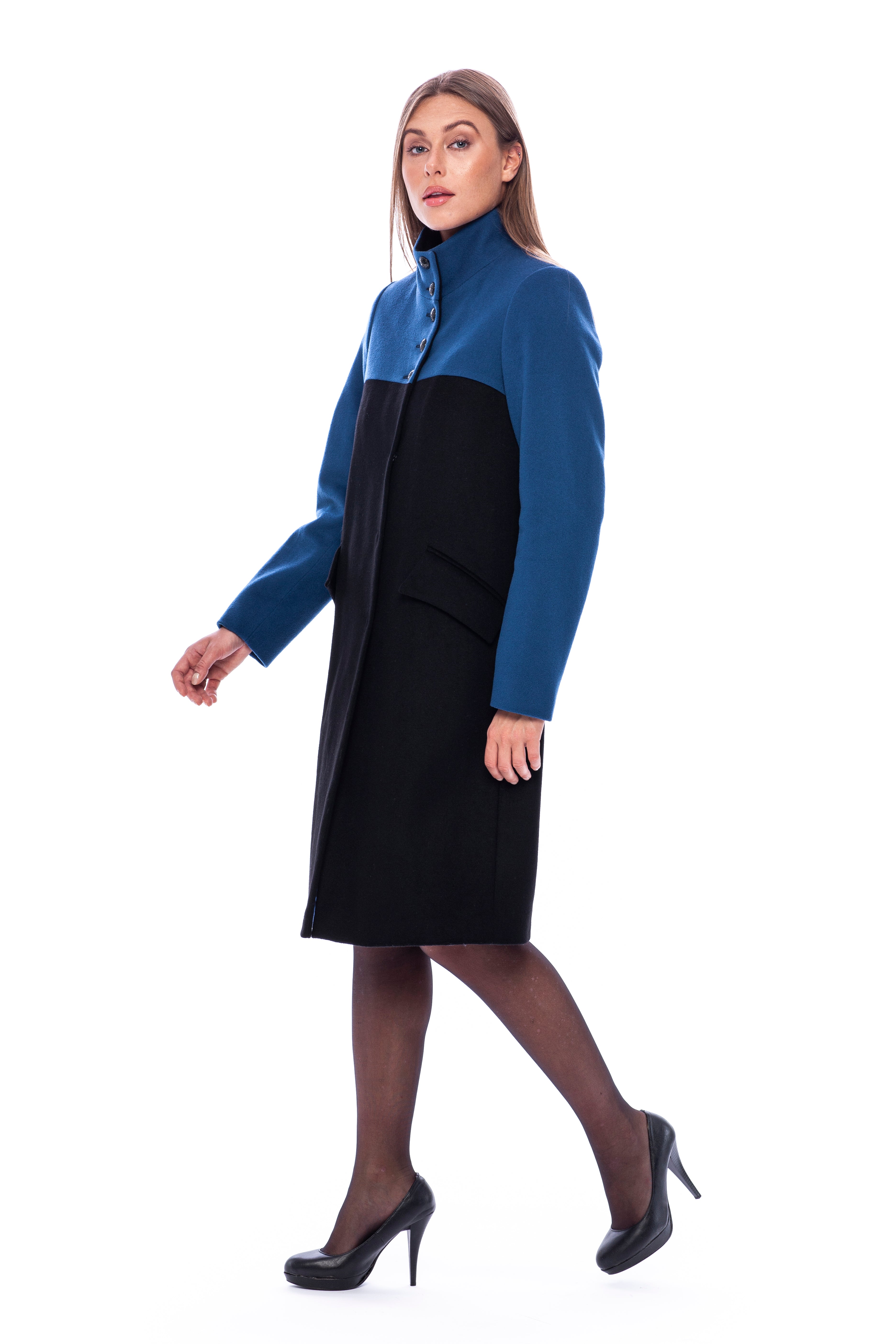 Vilnonis paltas „Ellie“