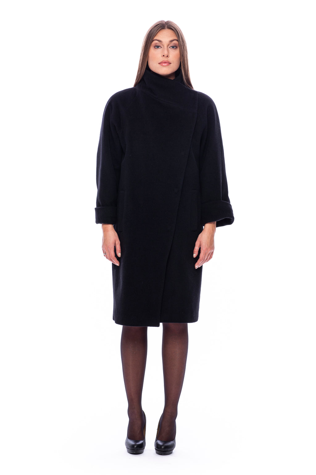 Vilnonis paltas „Emma“