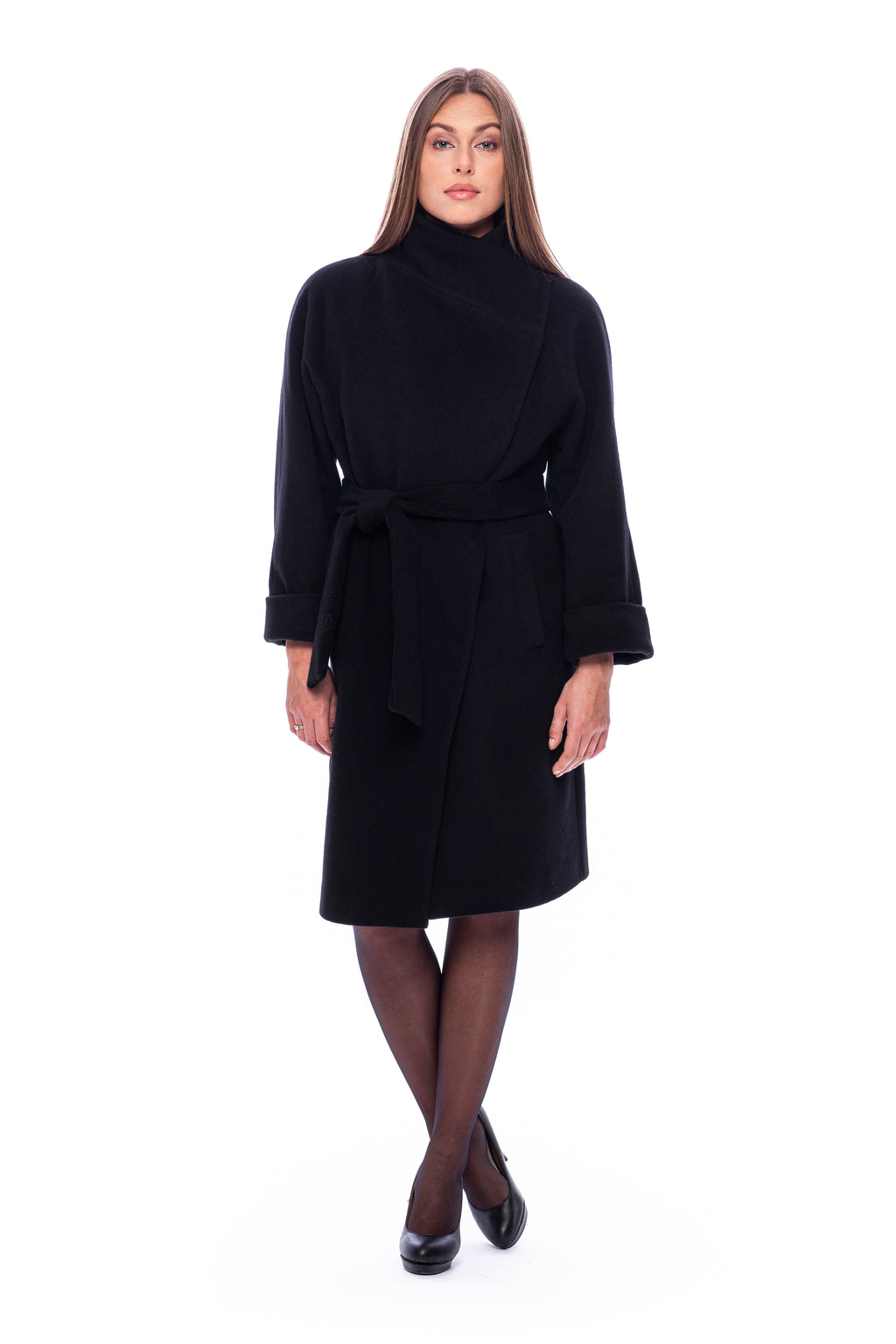 Vilnonis paltas „Emma“