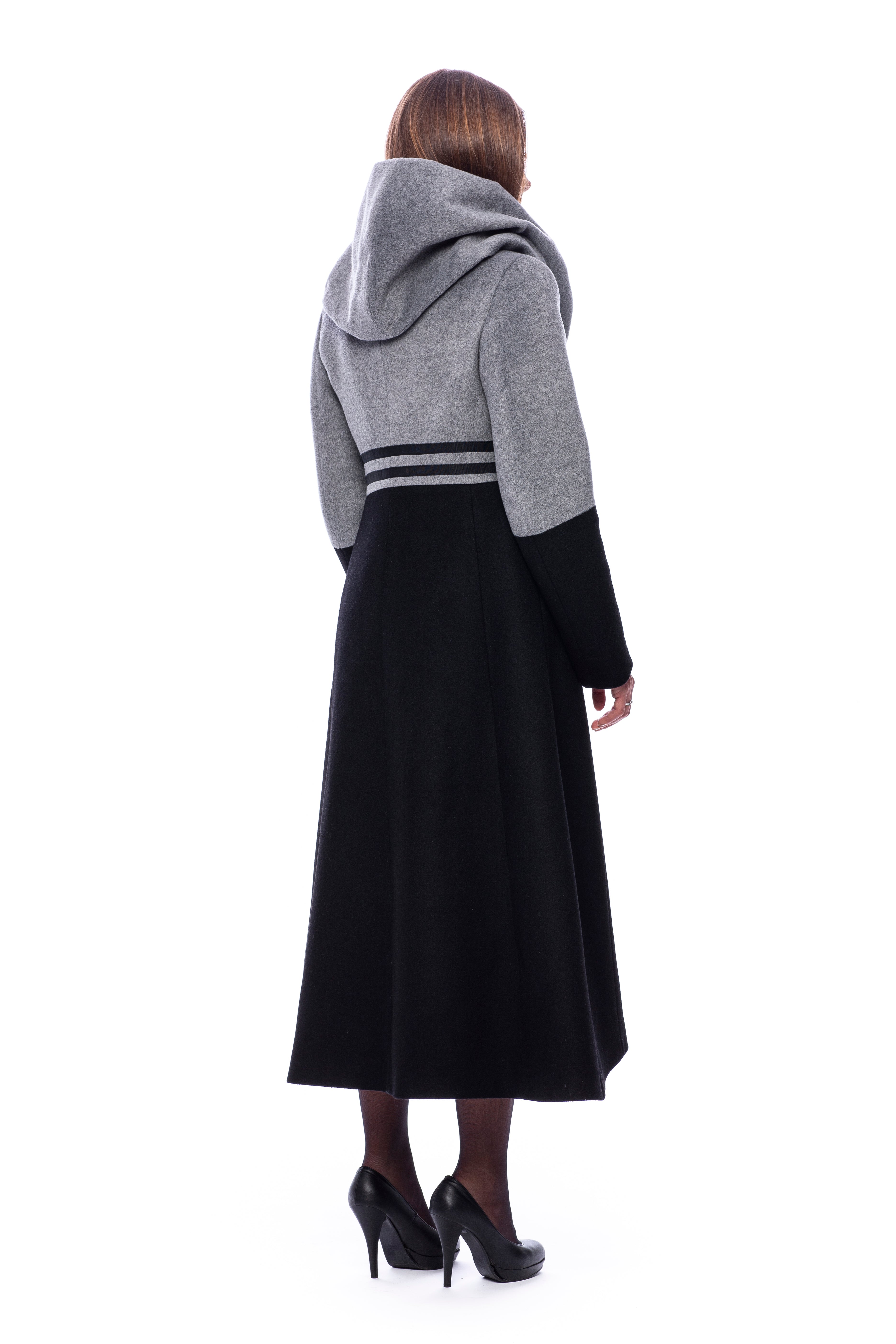 Vilnonis paltas „Emily“