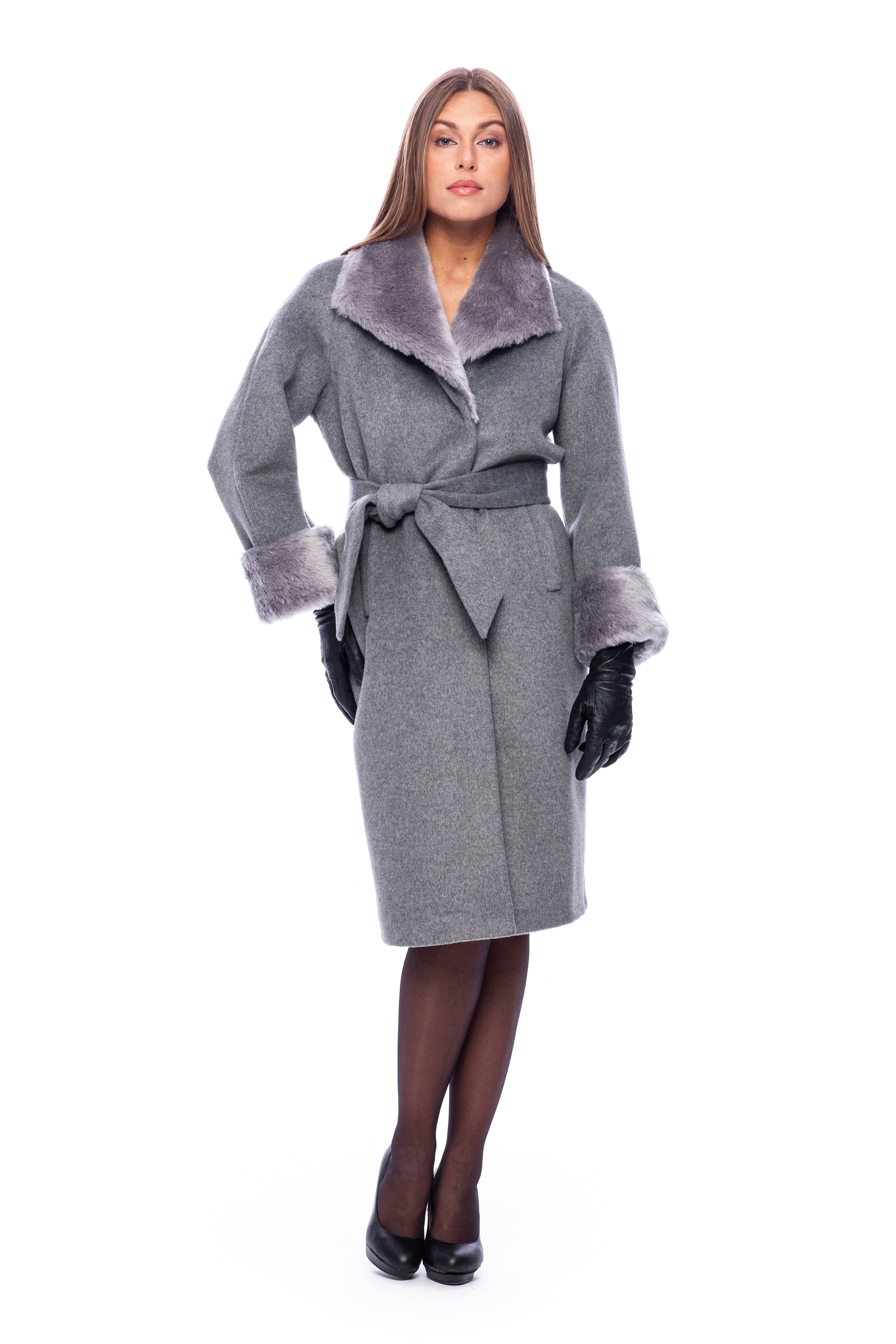 Vilnonis paltas „Amelia“