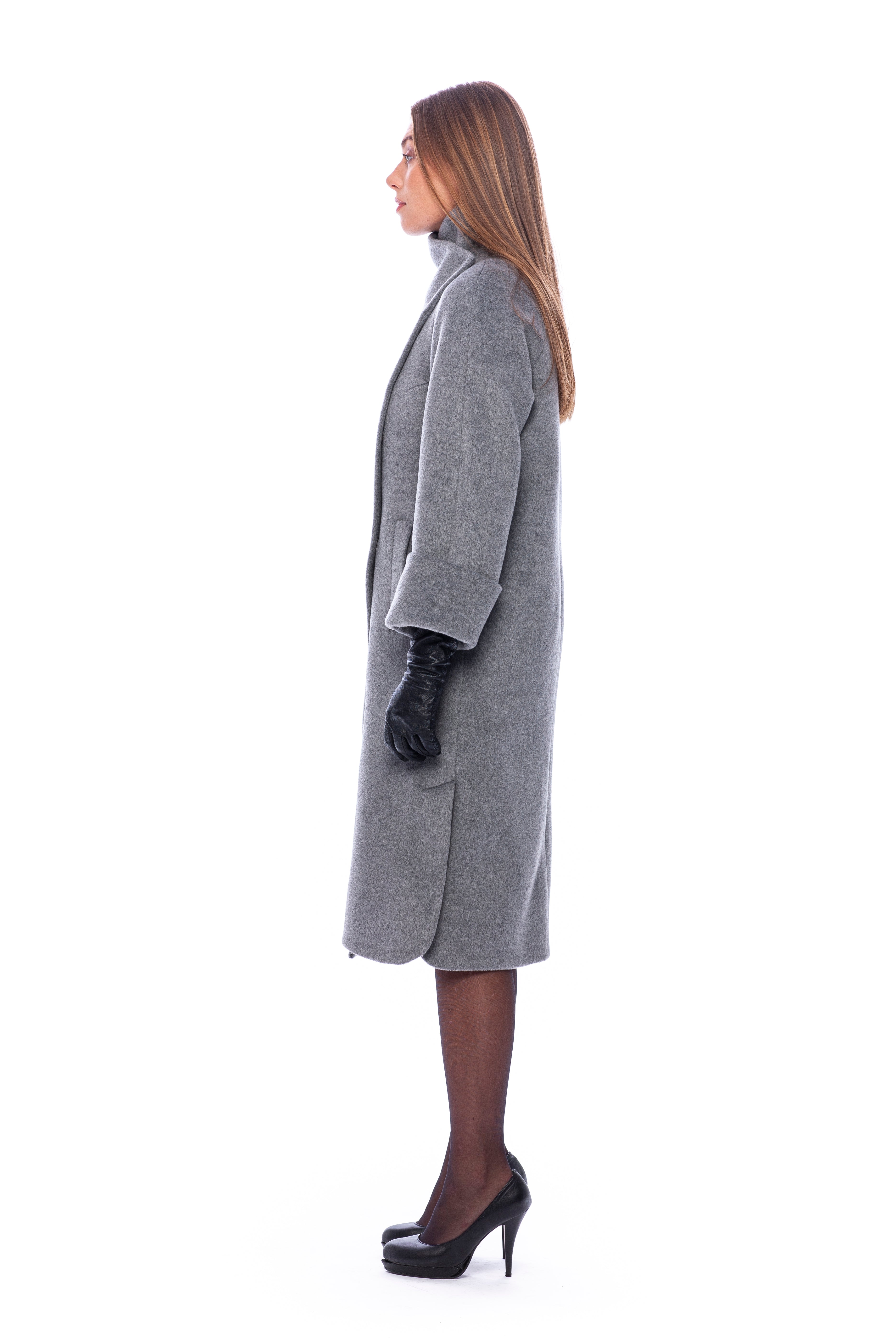 Vilnonis paltas „Abigail“