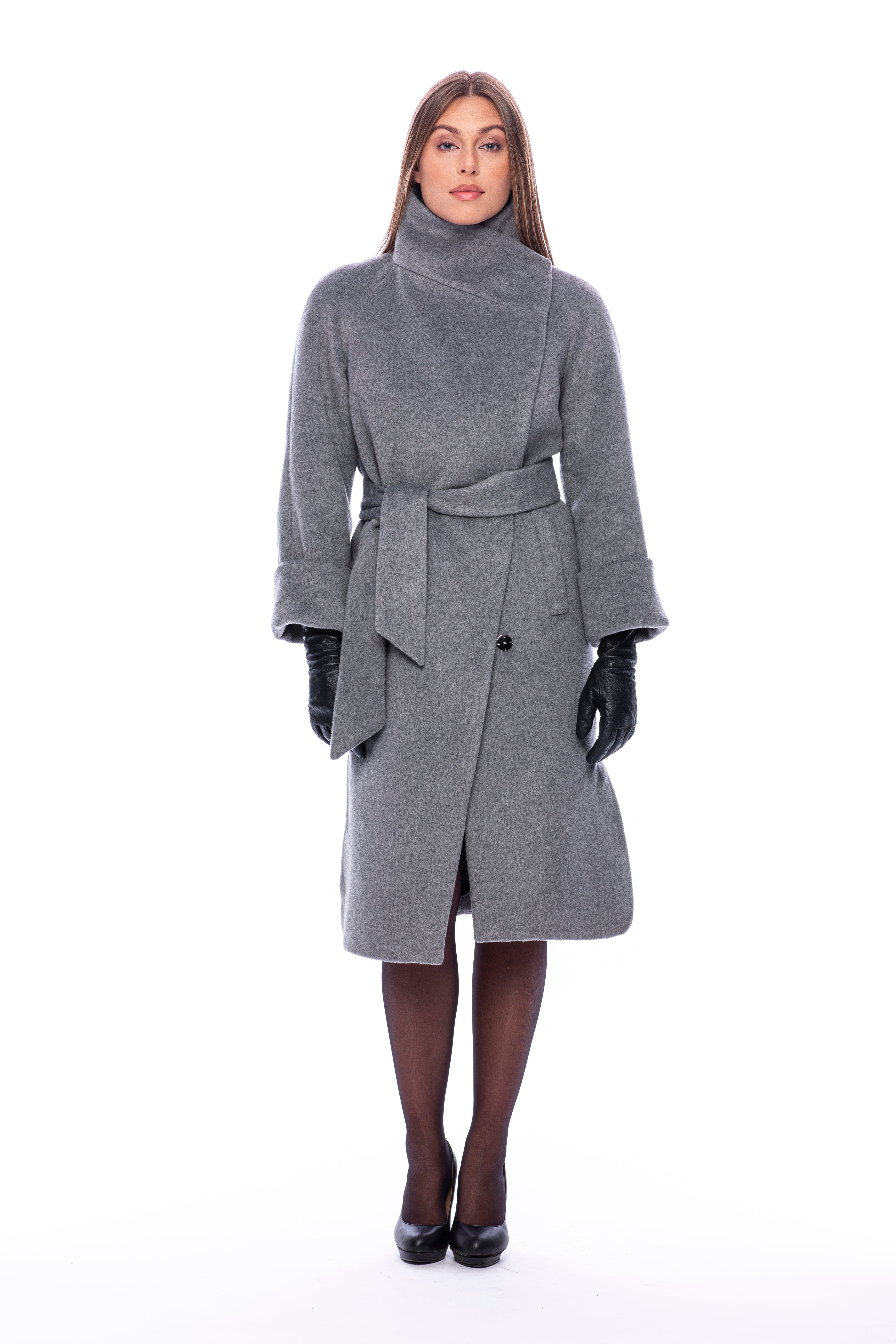 Vilnonis paltas „Abigail“