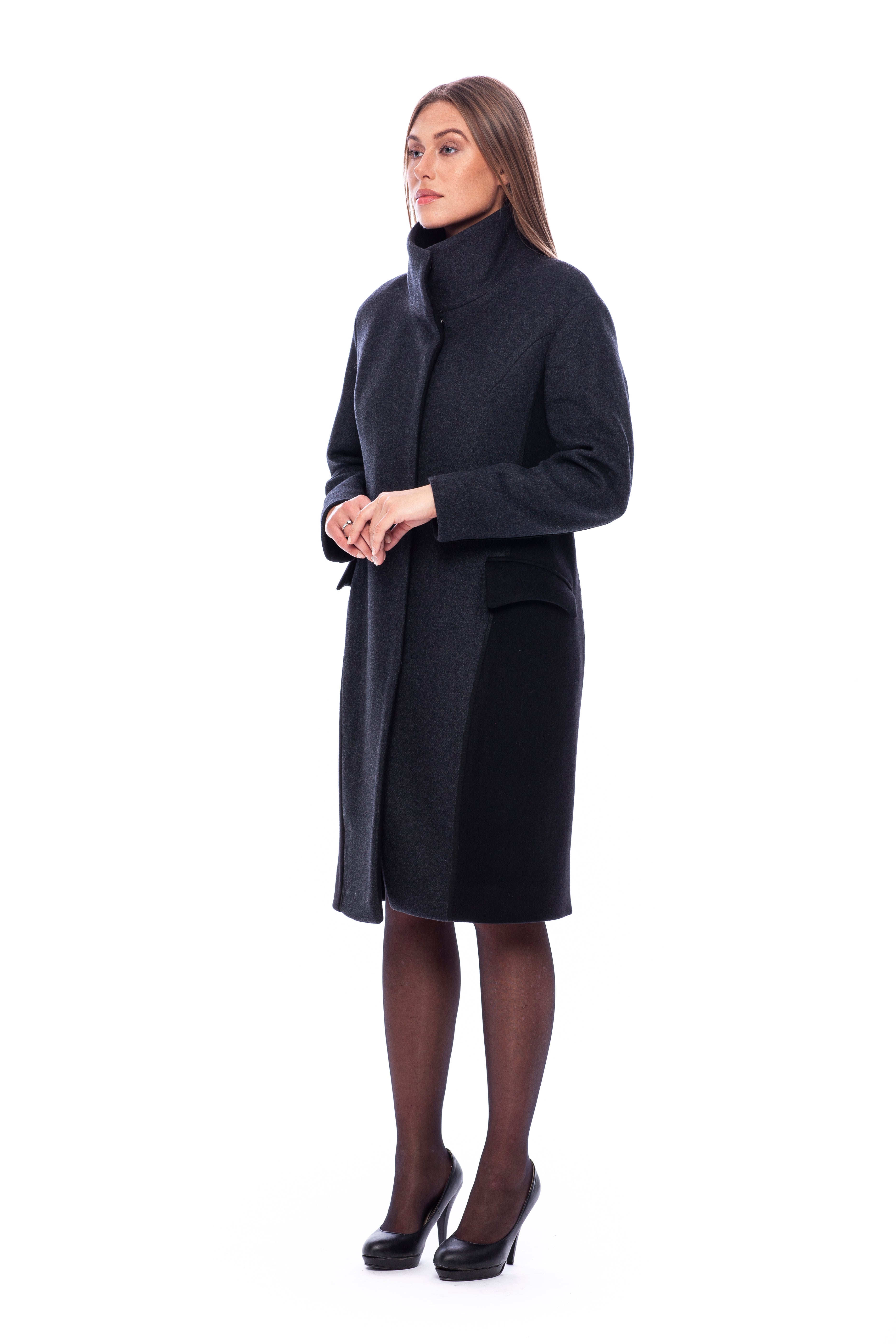 Vilnonis paltas „Maya“