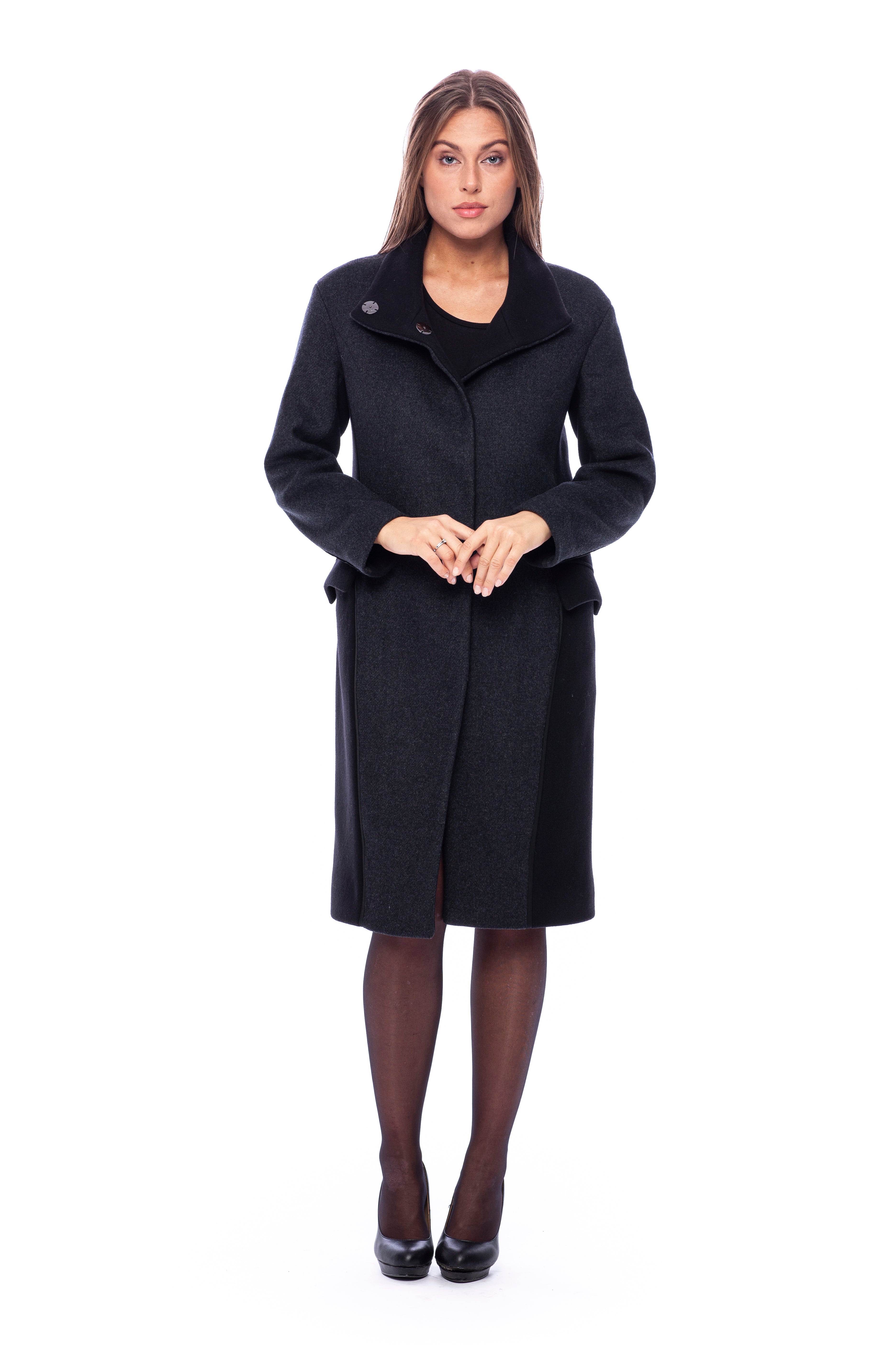 Vilnonis paltas „Maya“