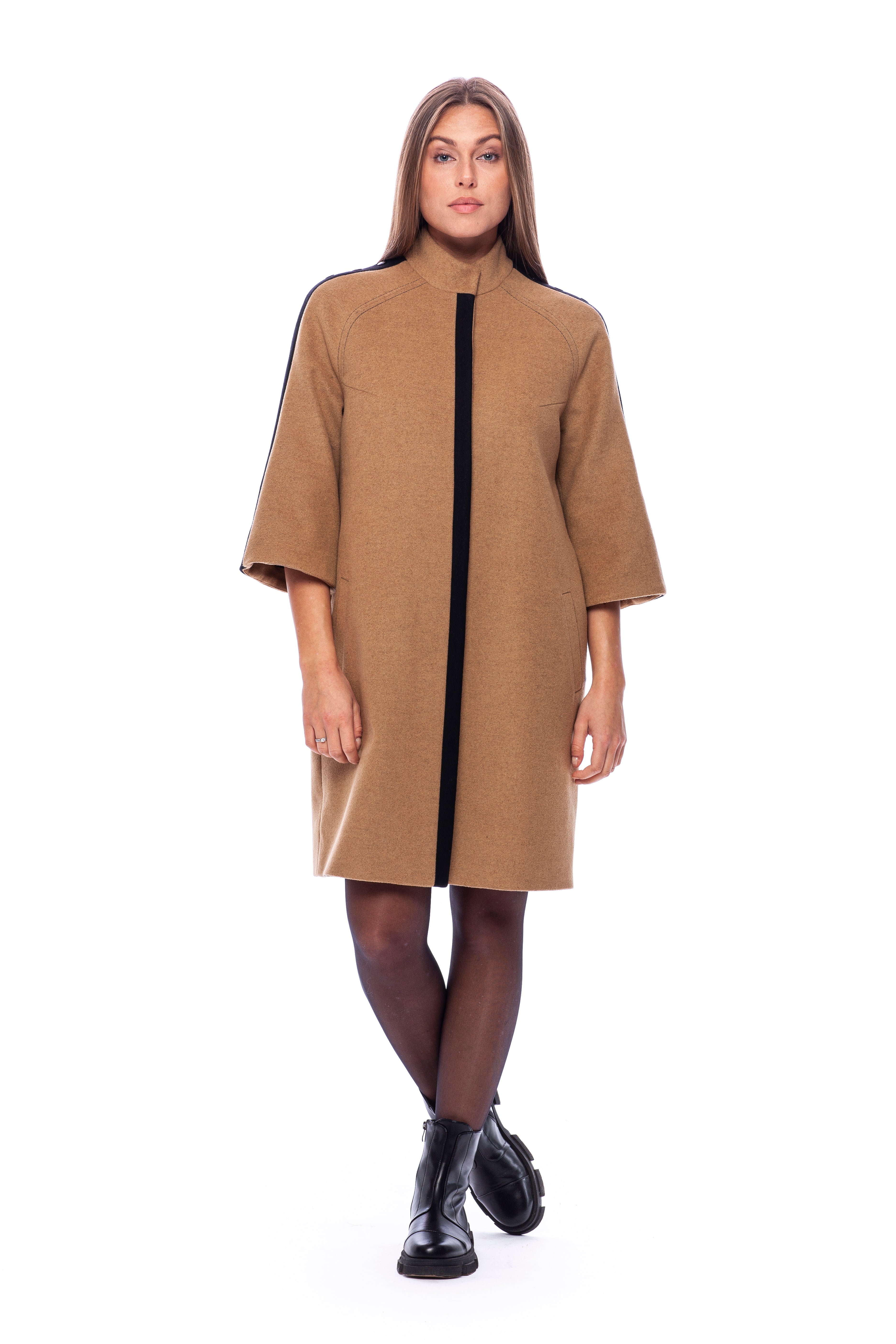 Vilnonis paltas „Klara“