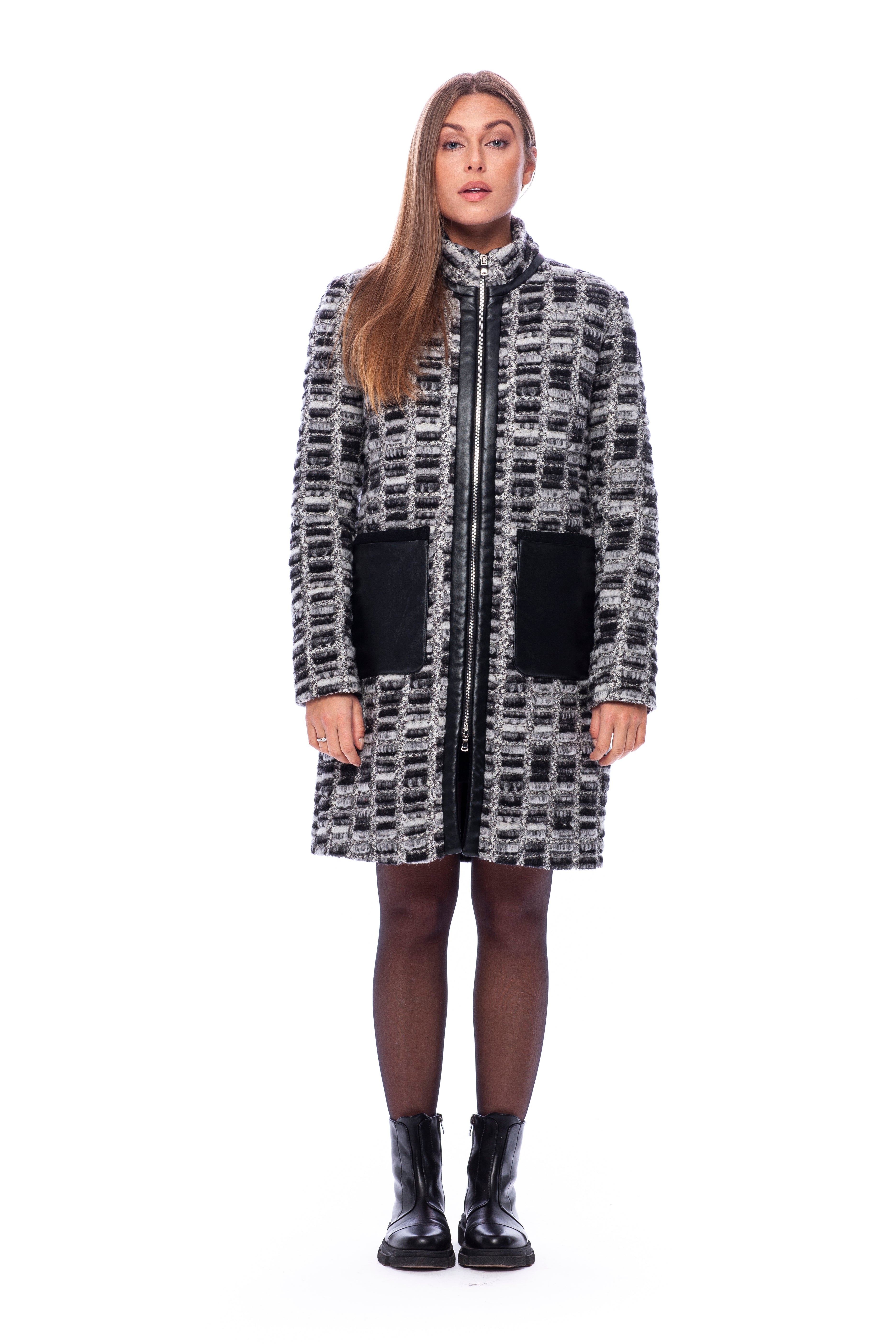 Vilnonis paltas „Brooklyn“