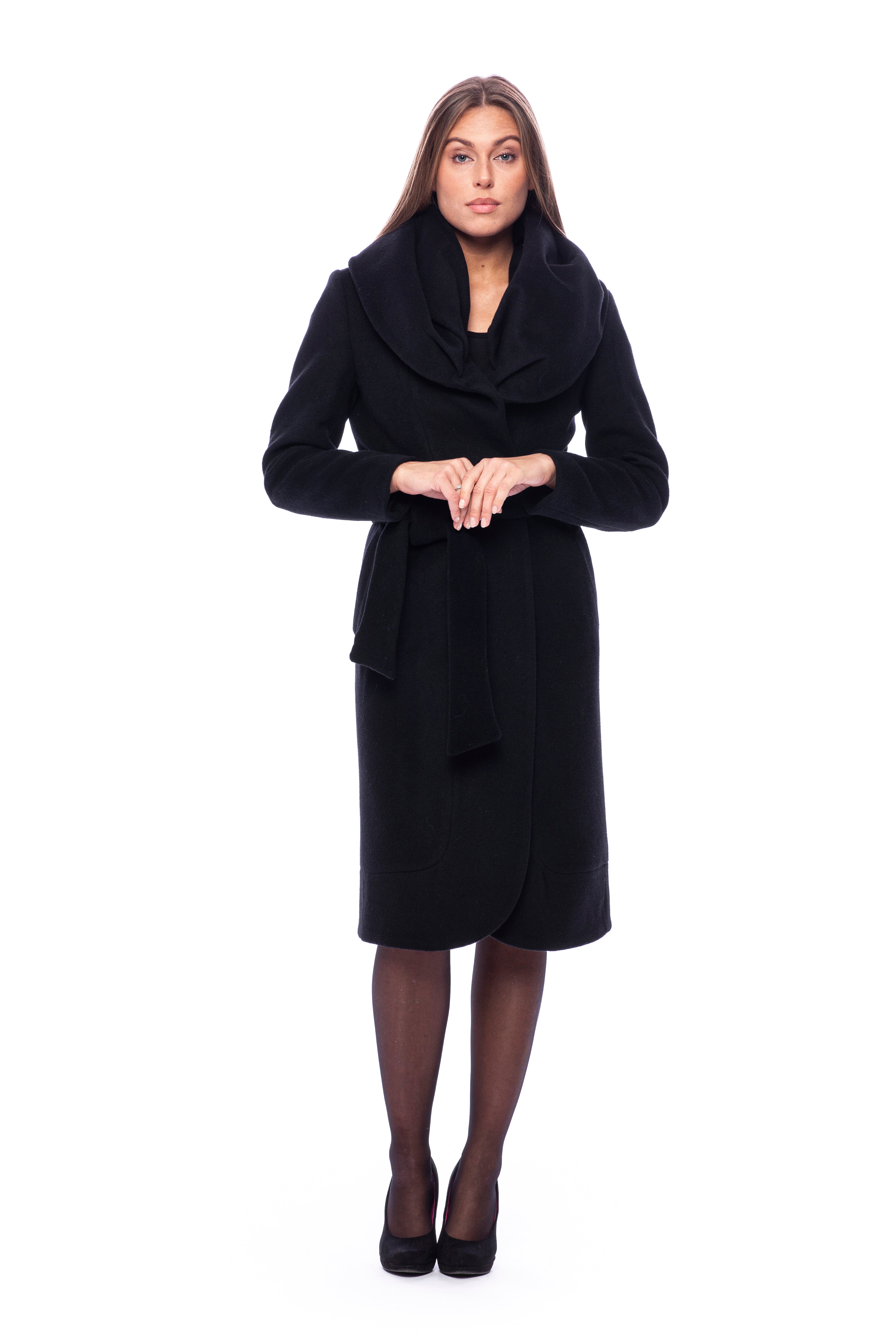 Vilnonis paltas „Quinn“