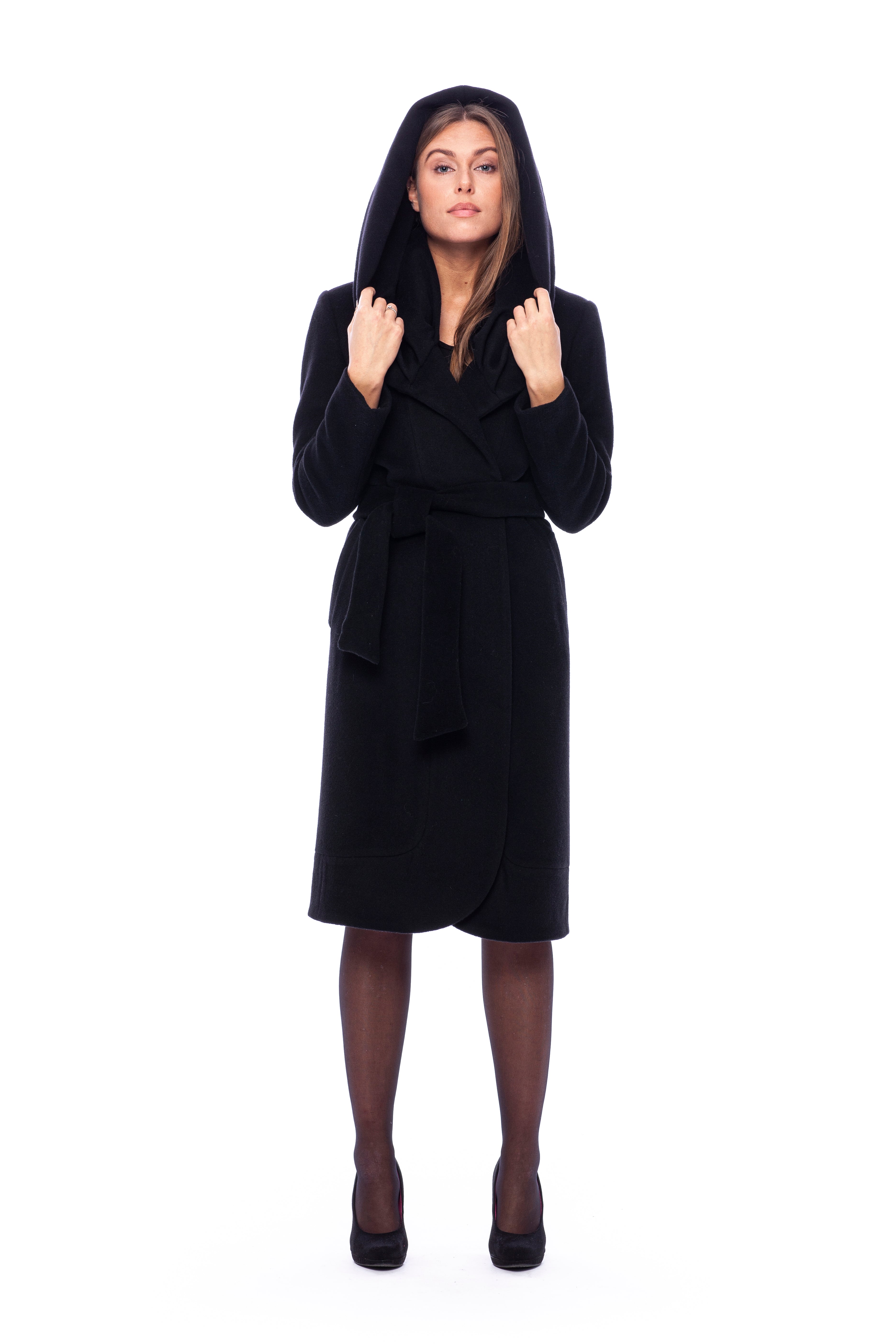 Vilnonis paltas „Quinn“