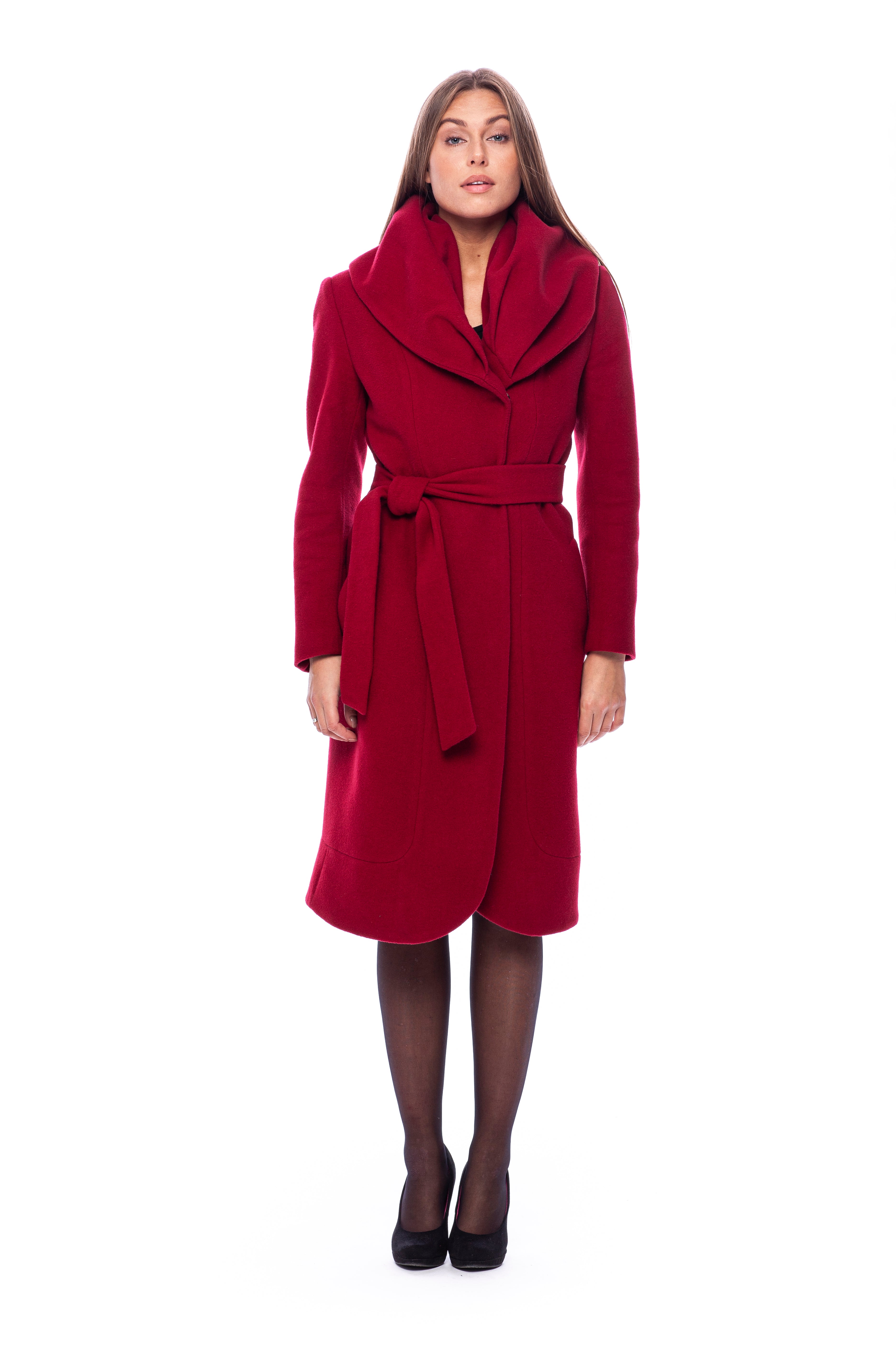 Vilnonis paltas „Luna"