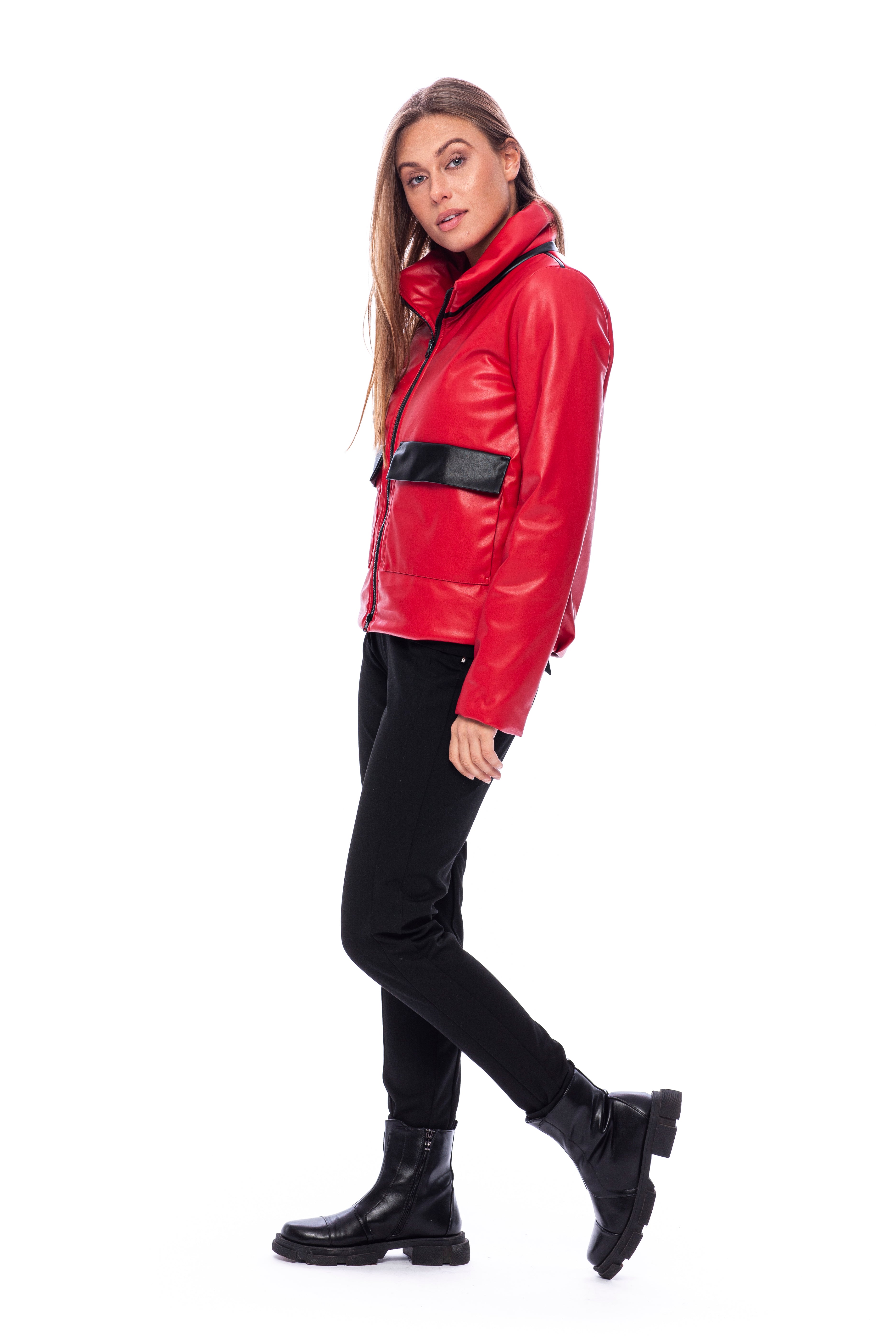 Odinė striukė „Leon“