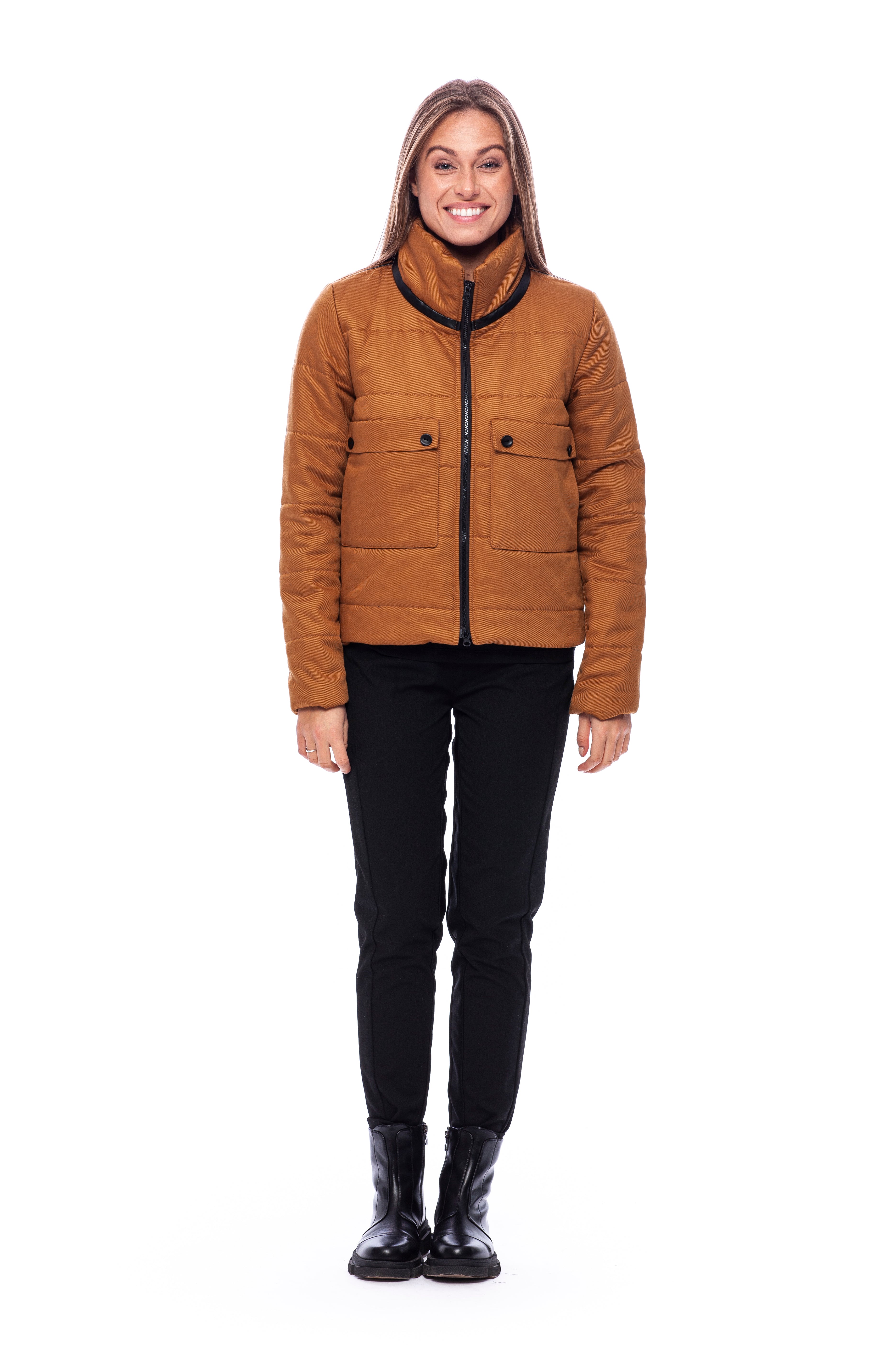 Odinė striukė „Silva“