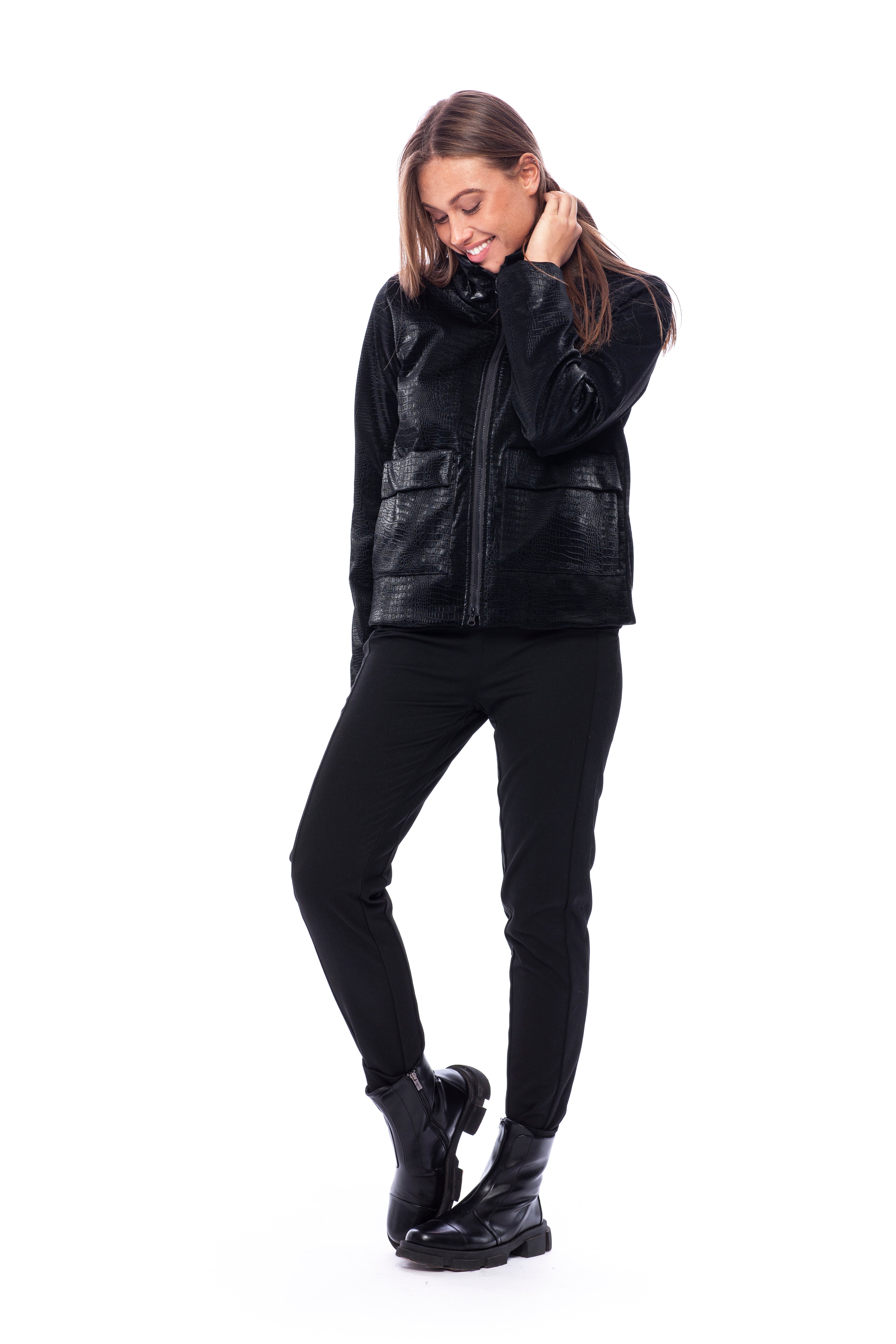 Odinė striukė „Aubrid“