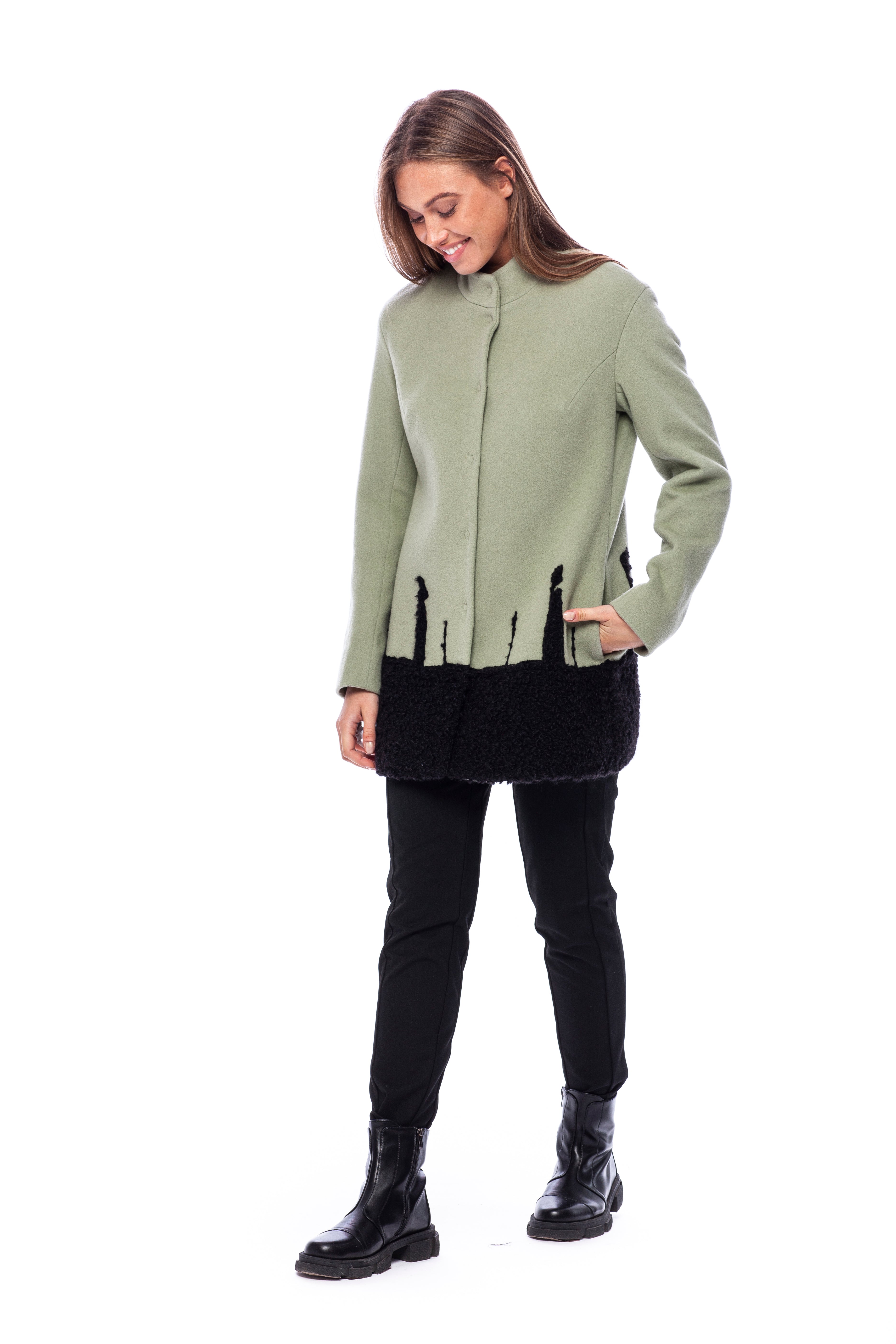 Vilnonis paltas „Ivy“