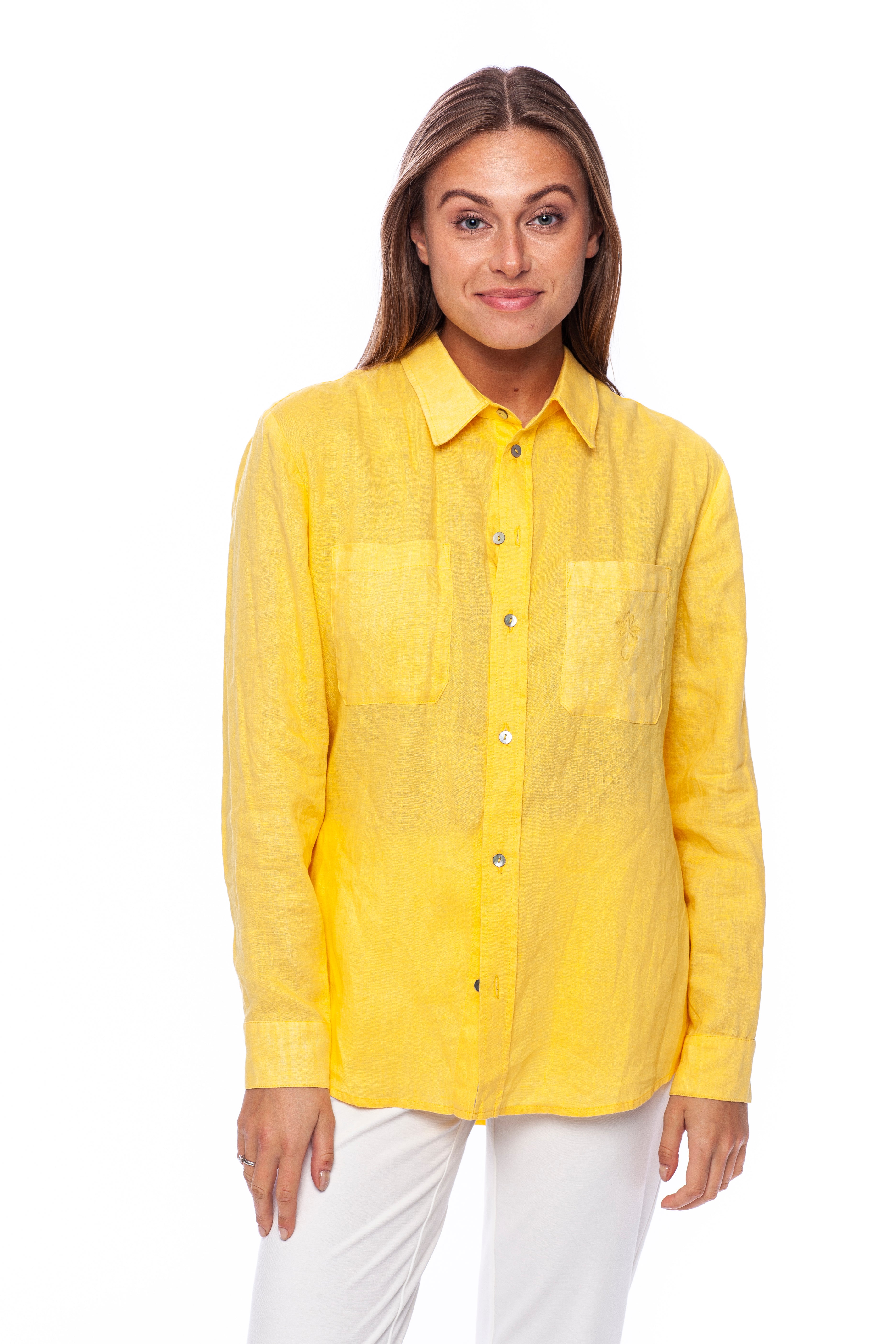 Lininė palaidinė „Sunflower“