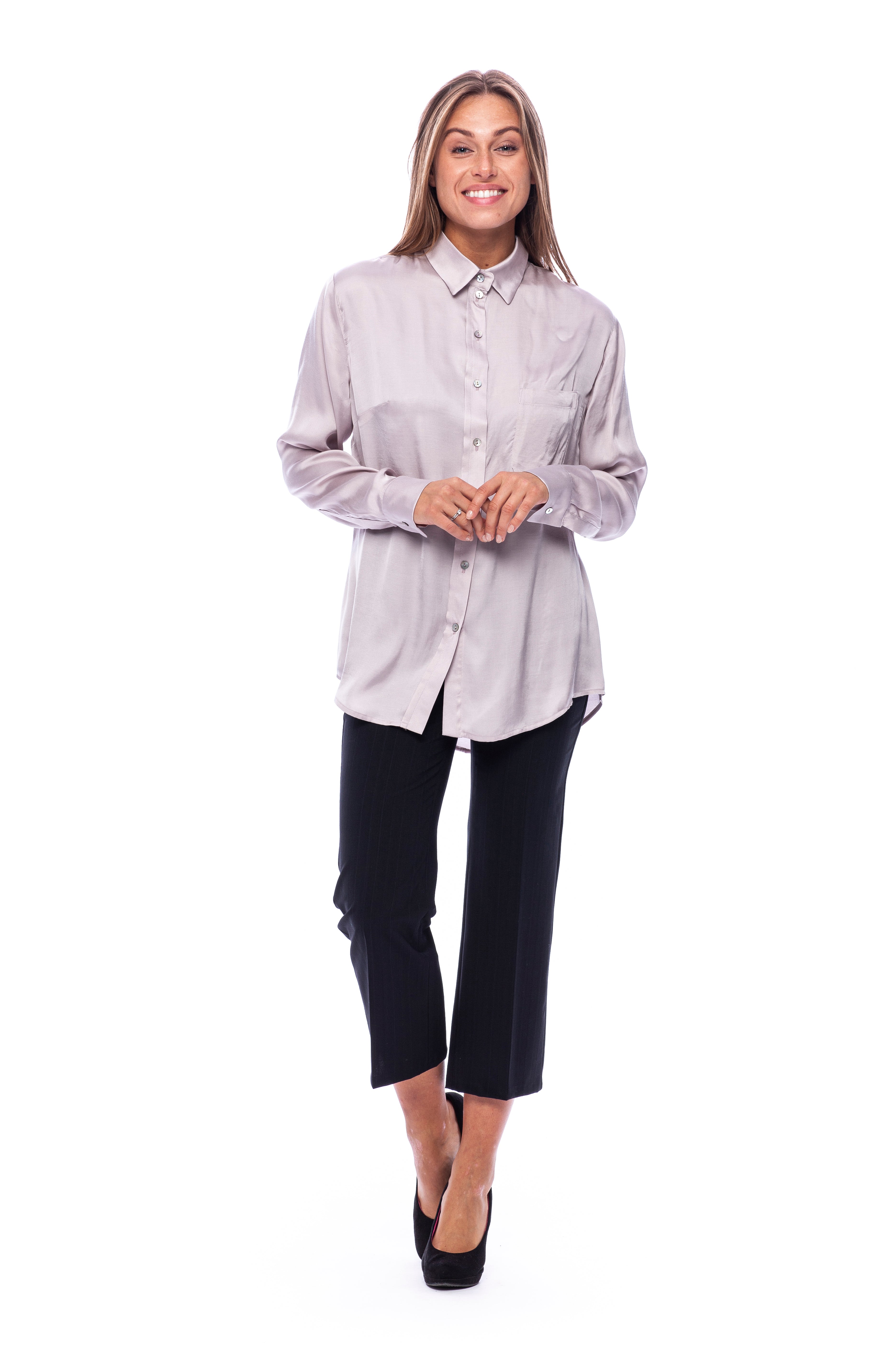 Lengvo audinio palaidinė „Lilac“