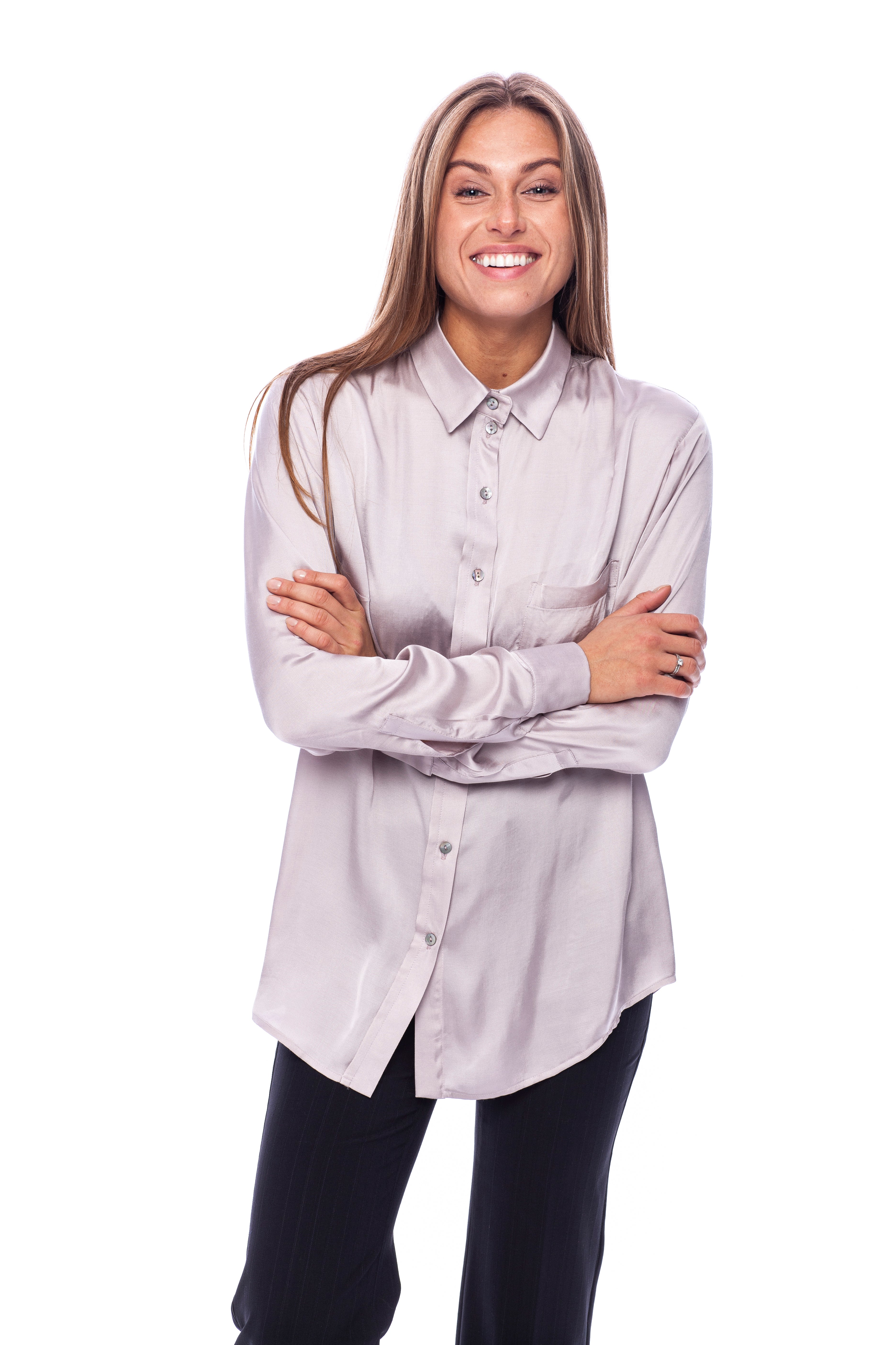 Lengvo audinio palaidinė „Lilac“