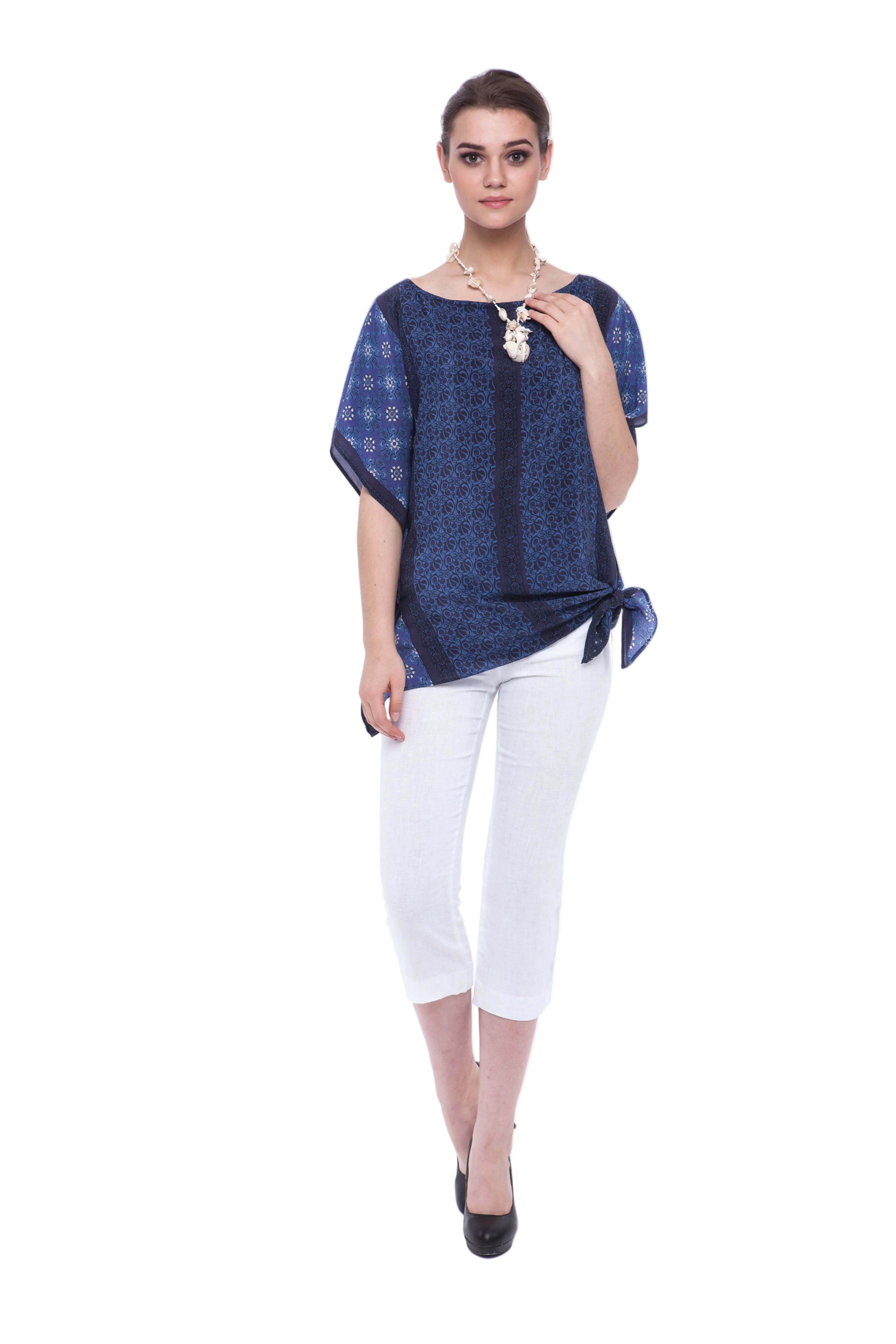 Šilkinė palaidinė „Elara“