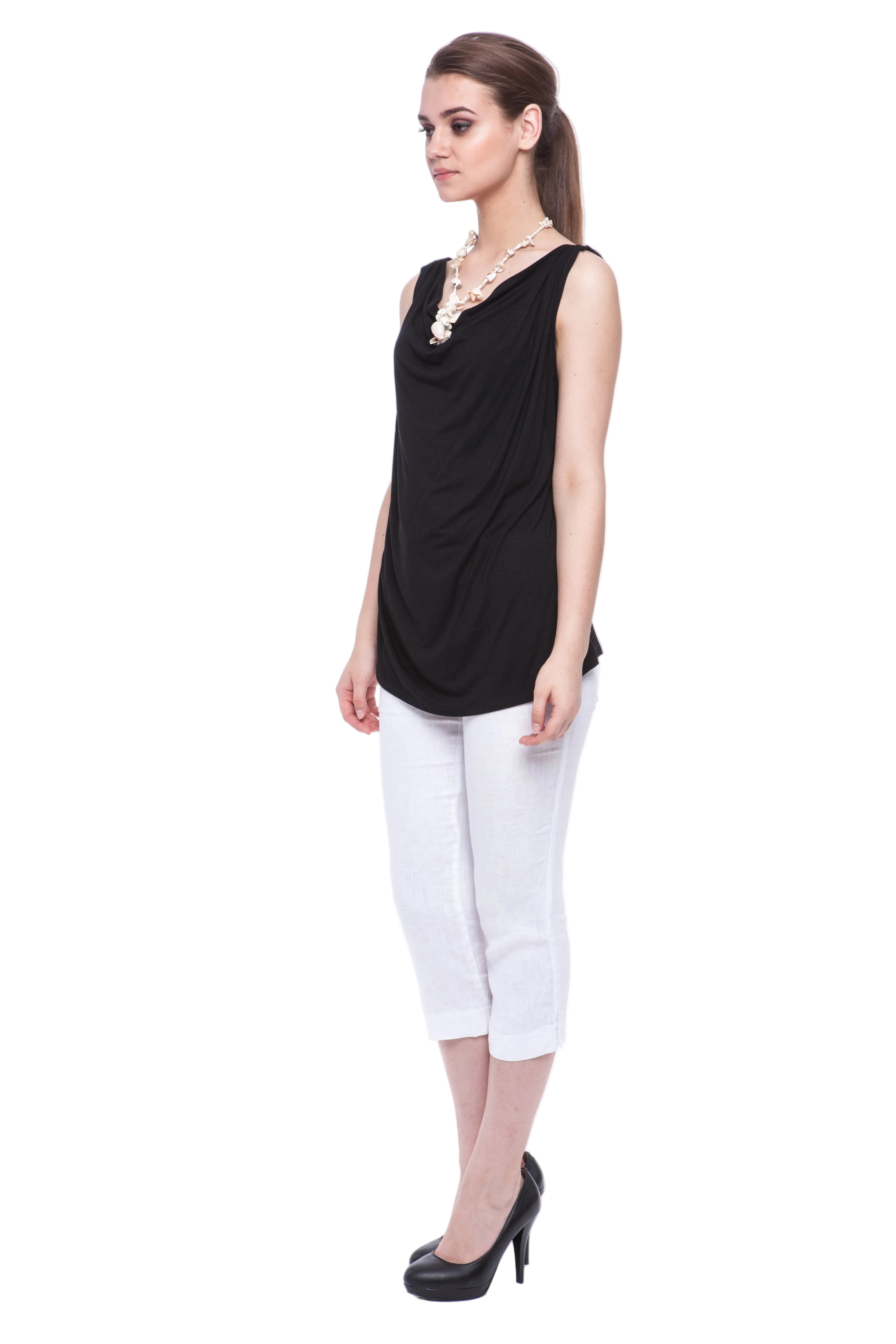 Medvilninė palaidinė „Noir“