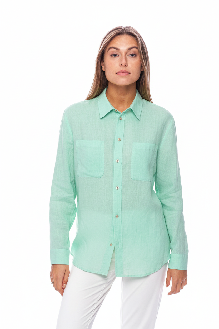 Lininė palaidinė „Aqua“